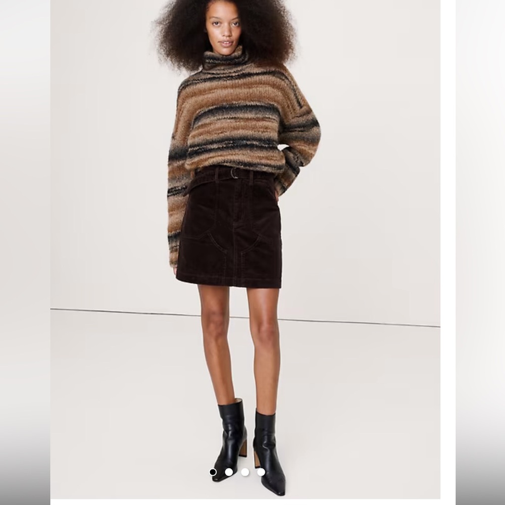 CORDUROY MINI SKIRT